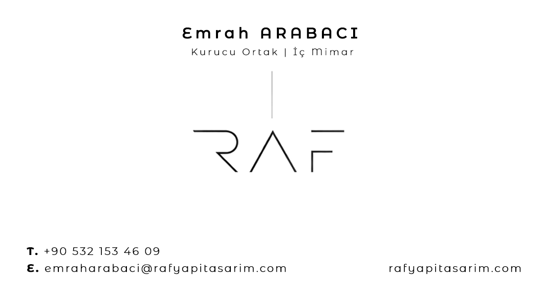 Emrah Arabacı kartviziti