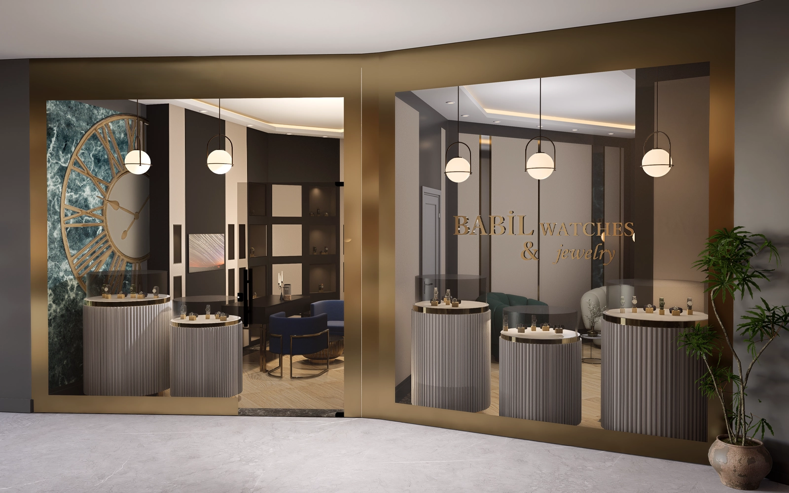 Sheraton Grand Luxury Watch Store project