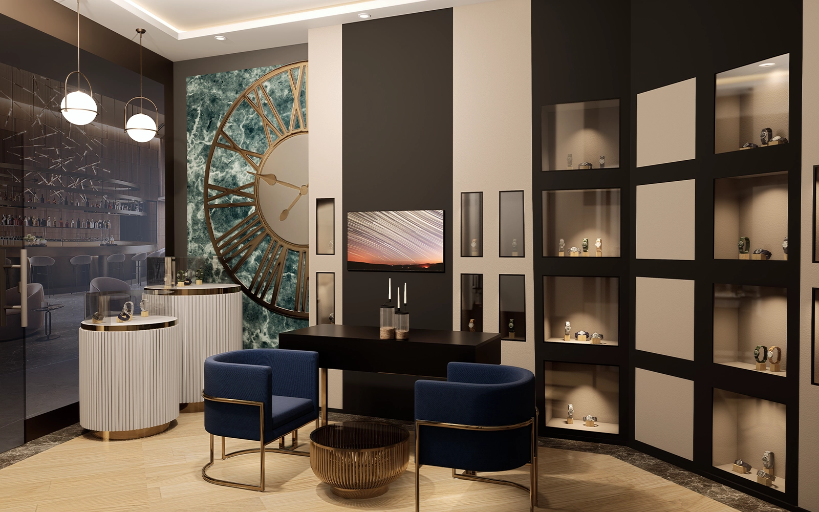 Sheraton Grand Luxury Watch Store main project image