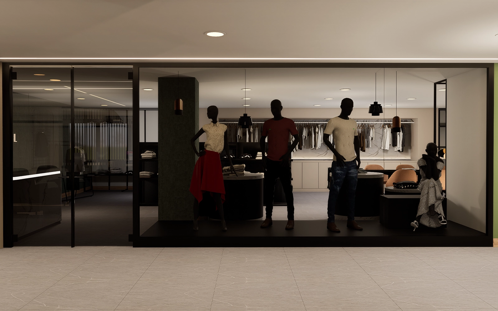 Textile Production Workshop Administration Building project gallery image 1